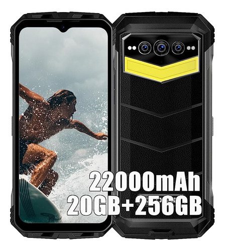 Doogee S100 Pro 4g Rugged Smartphone Android 12 20gb+256gbb Waterproof Cell Phone, 6.58 Fhd+ Screen, 22000mah Battery 33w, 108mp+20mp Camera