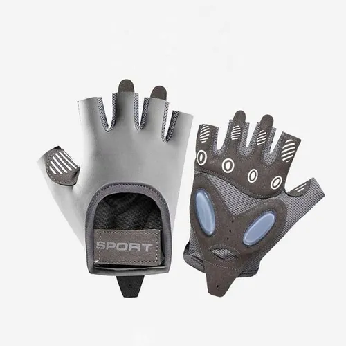 Guantes Gym Antideslizantes Gimnasio Entrenar Unisex Pesas