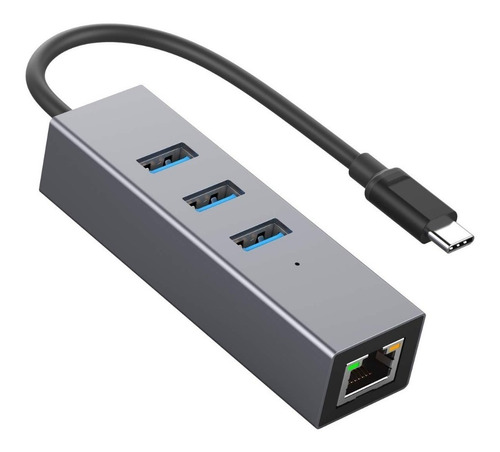 Adaptador Usb-c - Ucouso Hub 3 Port Usb 3 + Red G. Ethernet