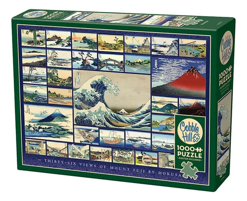 Rompecabezas Galeria Hokusai 1000 Pz Cobble Hill La Gran Ola | Meses ...