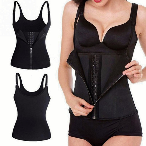 Faja Reductora Moldeadora Corset Abdomen Cintura Ajustable