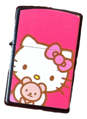 2 Encendedores Recargables Tipo Zippo De Hello Kitty