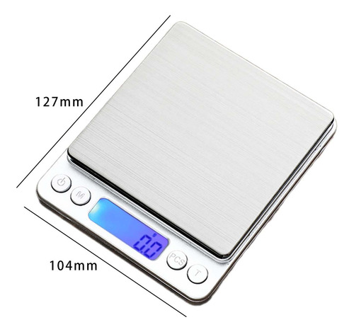 3 Báscula De Alimentos Báscula De Cocina Mini 3 Kilos