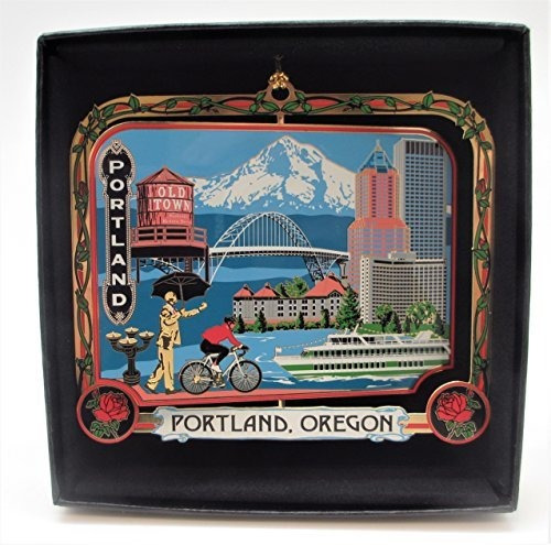 Brand: I Love My State Portland Oregon Latón