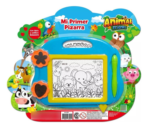 Mini Pizarra Mágica Animal Friend Kreker Juego Juguete