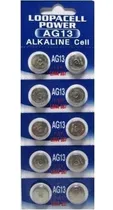 Comprar Pila Bateria Alkalina Ag13 Lr44 A76 357 10 Unidades Relojes