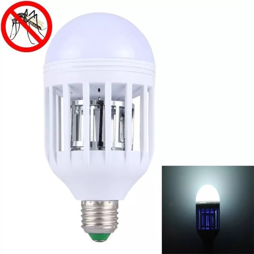 Eliminador De Mosquitos De 15w Foco Mata Insectos Lampara