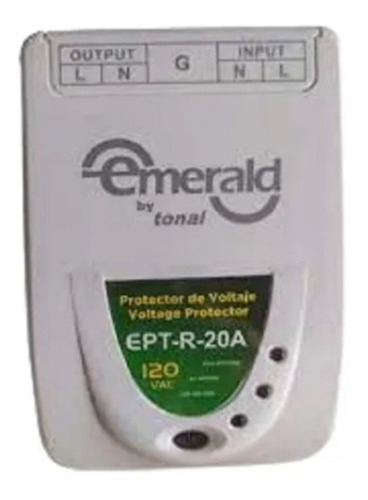 Protector Voltaje Emerald Aire Acondi 120vconexion Cable 20a