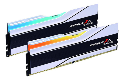 G.Skill Trident Z5 Neo Rgb 32Gb 2X16Gb Ddr5 6000 Mhz White Cl30 Amd Expo F5-6000J3036F16Gx2-Tz5Nrw
