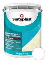 Comprar Recubrimiento Acrílico Para Pisos Atermicos 4l Sinteplast Mm Color Blanco