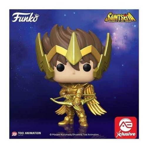 Imagen 5 de 8 de Funko Pop Saint Seiya Seiya Sagitario Caballeros Del Zodiaco