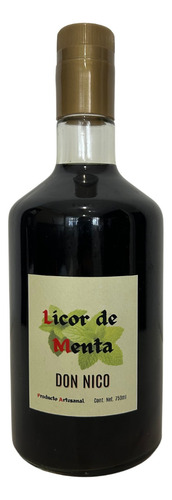 Licor De Menta Don Nico, 750 Ml.