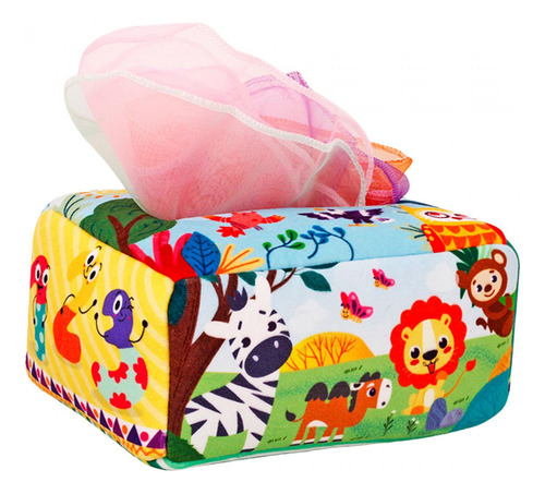 Tissue Box Soft High Contrast Toys Para Niños De 1 Estilo B