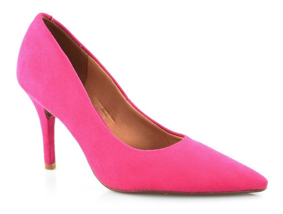Scarpin Vizzano Rosa Choque Pink Feminino Scarpins | Mercado Livre Brasil