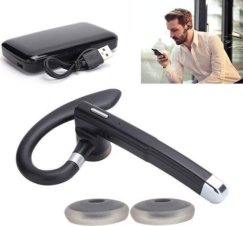 Auricular Comercial Inalámbrico, Bluetooth Multifuncional