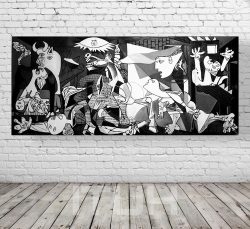 Cuadro Decorativo Guernica 1.20m X 60cm 