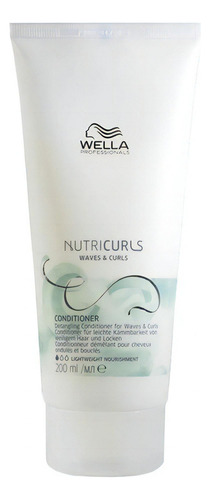 Kit Wella Pro Nutricurls - Sh E Cond E Leave-in