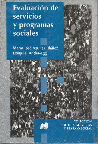 Evaluacion De Servicios Y Programas Sociales M J Aguilar