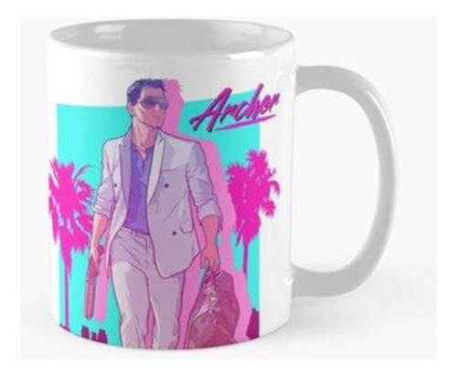 Taza Archer - Vice Palm 80s Calidad Premium