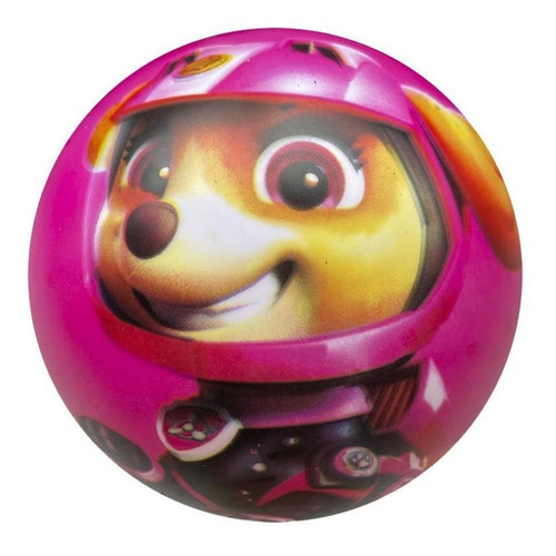 Imagen 1 de 7 de Pelota Goma Paw Patrol Licencia Oficial