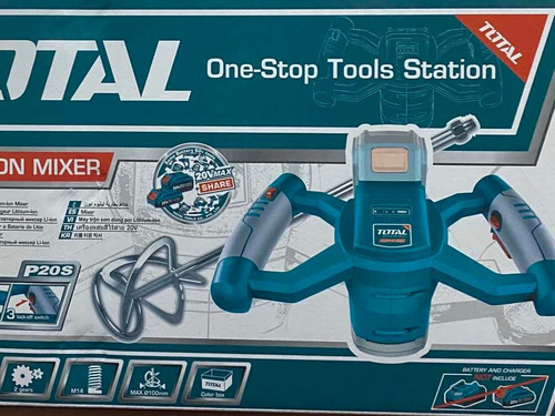 Mezclador De Pintura Inalambrico 20v M14 Total Tmxli2001