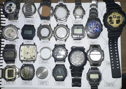 Lote 68 Sucatas Casio E Outros- Máquina Do Tempo