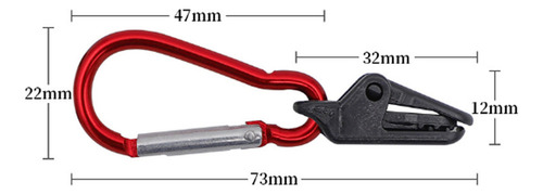 Wa 20 Clips For Lona, Clips Resistentes Al Viento Con