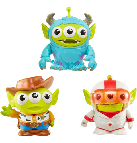 Sets De Muñecos Paquete De 3 Figuras Pixar Alien
