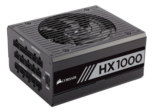 Fonte de alimentação para PC Corsair HX Series HX1000 1000W  black 100V/240V