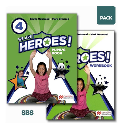 We Are Heroes 4 - Student's Book + Workbook Pack - 2 Libro 