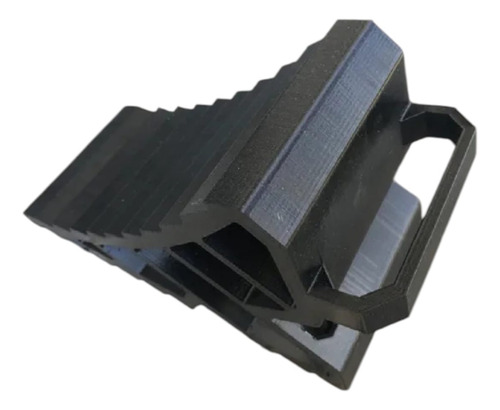 Cuña Tope Seguridad Calza Rueda Motorhome Rodante Trailer Negro