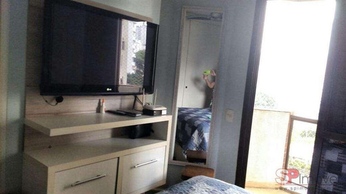 Imagem 12 de 18 de Apartamento Com 3 Dormitórios À Venda, 142 M² Por R$ 1.325.000,00 - Perdizes - São Paulo/sp - Ap6515v