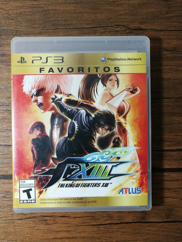 The King Of Fighters Xiii Playstation 3 Ps3 Buen Estado !!
