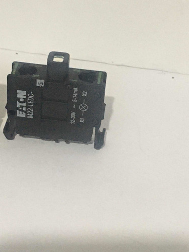 M22-ledc-g Lampara Led Verde 24v Eaton 3pzas Montaje En Caja (Usado)