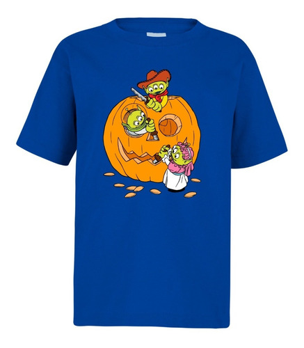 Playera Halloween, Calabaza Marcianos Toy Story