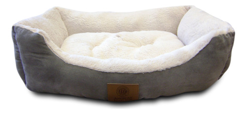 American Kennel Club Cama Solida Para Mascotas Acolchada, L,