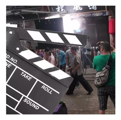 Imagen 2 de 3 de Claqueta Acción Para Cine Youtube Instagram Videoclips