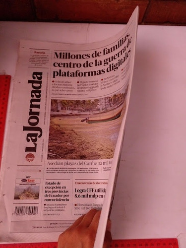 Revista Periodico La Jornada No 13569 Sab 30 De Abril 2022 (Usado)