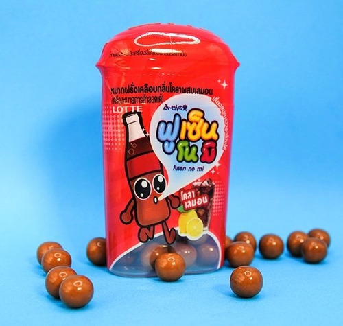 3 Chicles Sabor Coca Cola Con Lima Lotte 15gr Importado