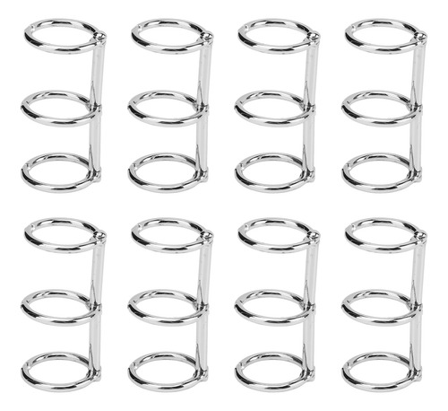 Anillos De Carpeta Reutilizables 3 Orificios De Metal