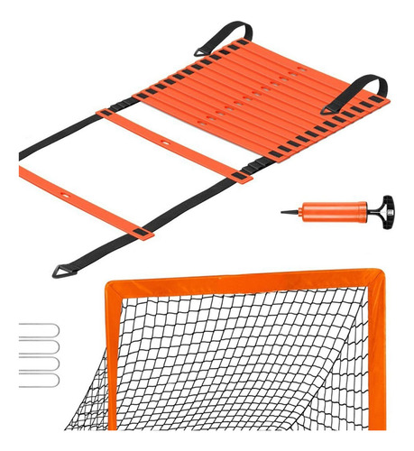 Portería De Fútbol Para Niños Para El Patio Trasero, Red