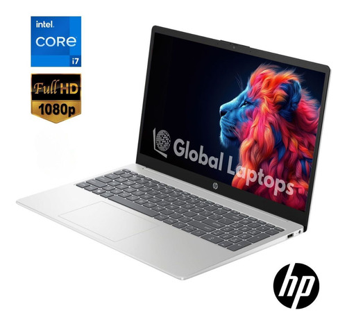 Laptop HP Pavilion 15-FD0183WM, plateado, Intel Core i7-1355U, 32 GB de RAM, SSD de 1 TB, FHD de 15,6 pulgadas, gráficos Intel Xe, Windows 11 Home 60 Hz.