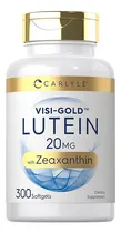 Comprar Vitamina Para La Vista Luteina 20mg Y Zeaxantina 300 Softgel