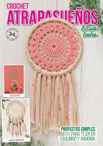 Crochet Atrapasueños. Colores En Calma - Arcadia Ediciones
