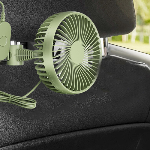 Fan Do Ventilador De Resfriamento De Carro Usb Verde