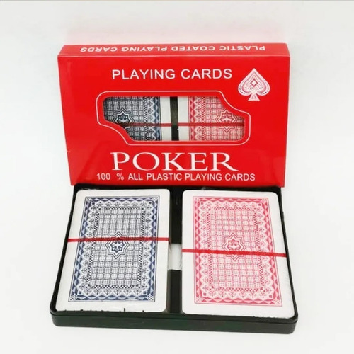 Cartas Carioca Poker Naipe Ingles Juego Mesa