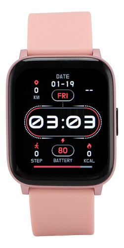 Reloj Inteligente Con Pantalla Táctil Rosa, Reloj Inteligent