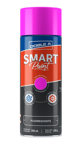 Smart Paint Aa 350ml Rosa Fluorescente