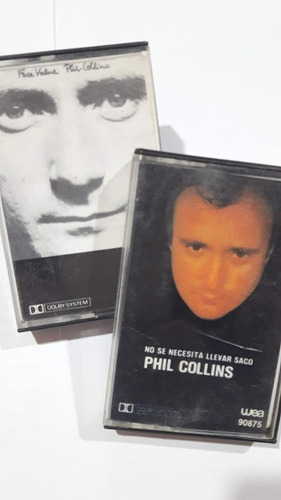 Phil Collins No Se Necesita Saco/ Dos Caras - Cassette 1985