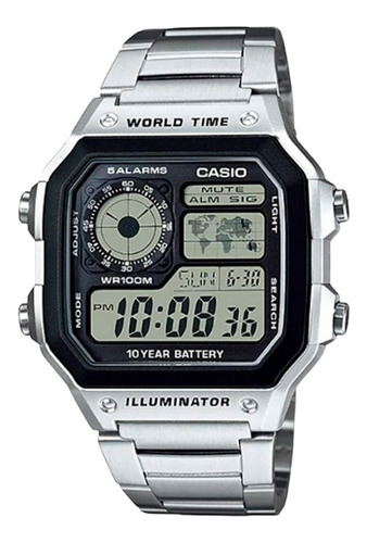 Reloj Casio Multifunción Caballero Ae-1200whd-1avcf 
